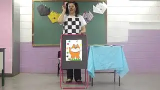 O Contar e Encantar em O Gato xadrez (Bia Villela)