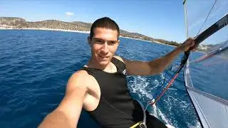 Windsurfing Training for the World Championships #windsurfing #windsurf #training #greece