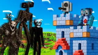 Cre&eacute; una FORTALEZA vs las PEORES ENTIDADES de Minecraft