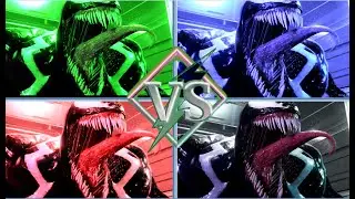 VENOM 🆚 4-COLORS 🆚 4-COFFINDANCE Remix - Tiles Hop Challenge 🎸🎹
