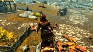 Skyrim Beta 1.6 patch: Mounted Combat (bugged version)