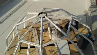 SKYLIGHT OR DOME STUCTURAL GLASS.