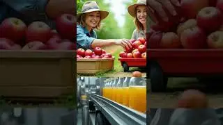 Apple se Bottle Tak Safar | Desi Log, Fresh Apple Juice Complete Process