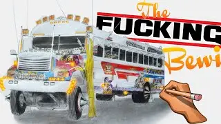 🔴 Рисунок автобуса в Панаме (The Fu©️k1ng Bewi)