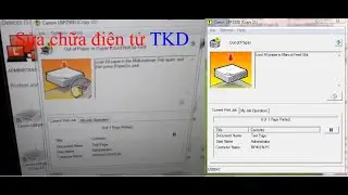 Lỗi máy in 2900 in ra bản in trắng|| lỗi không nhận giấy