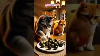Cat Painting a Ladybug! 🎨🐞