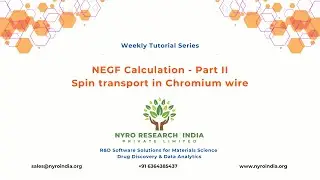 15 NEGF Spin Transport in Chromium Wire Part II
