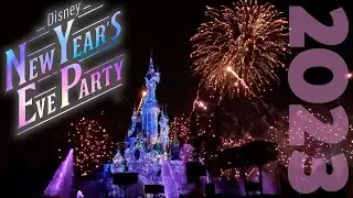 Disneyland Paris 2023 New Year's Eve Fireworks