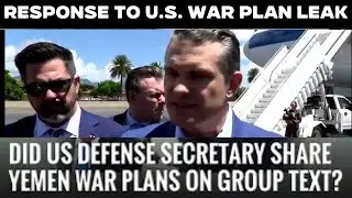 US Defense Secretary Denies War Plan Leak Before Yemen Strikes | Trump Administration