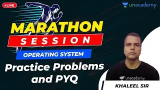 Operating Systems GATE Previous Year Questions | Marathon Session | GATE 2021 CSE Exam