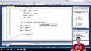 Override ToString in a Class