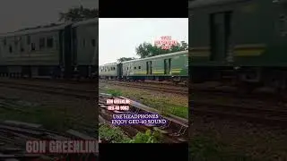 6DN GREENLINE GEU-40 9003 #train #asmr #railway