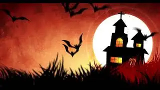 4K Halloween Background Animation loop | No Copyright Video | No Copyright Stock Video