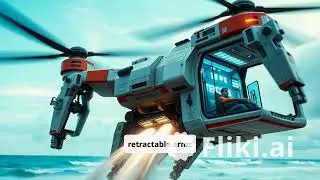 rescue mech that designed to rescue a surfer that has been attacked by a 3m freshwater Crocodile
