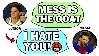 If Messi and Ronaldo Junior Had a Group Chat
