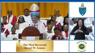 Archbishop Drexel Gomez at Diocese of Barbados Bicentennial