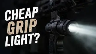 Does a cheap picatinny vertical foregrip LED light work?