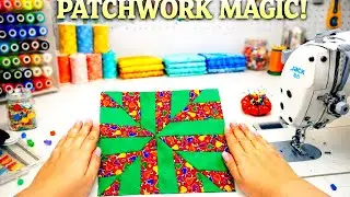 Yalda night patchwork / Quilting& fabric art🍉🧵