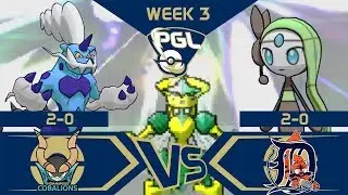 PGL S6 W3 Battle | Indianapolis Cobalions (2-0) vs. Detroit Littens (2-0) | @trxo_