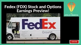 Fedex (FDX) Stock and Options Earnings Preview!
