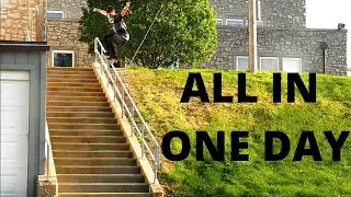 MY BEST DAY SKATEBOARDING (Kansas City Visit)