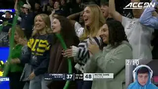 WHAT AN INSTANT CLASSIC | #17 Virginia at Notre Dame Highlights | reaction