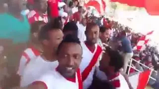 Fasil Kenema football club fans, singing Teddy Afro&rsquo;s &ldquo;Atse Tewodros&rdquo; song