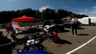 Knutstorp track...shaved man, GoPro ban and Davide's 3 sessions.