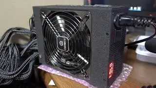 ENERMAX MaxTytan 1250W　700～800W負荷時　ファン始動