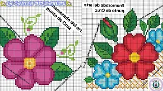 🏡🌺🪡🧶 BONITOS GRÁFICOS CUAL TE GUSTA PARA BORDAR 🧶🪡🌺🏡