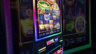 Triple coin Treasures Long Bao Bao Slot machine 1.60 bet | 5 free spins
