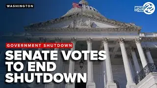 Senate passes deal to end historic government shutdown as House travels back to Washington