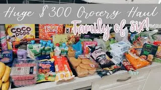HUGE Coles Grocery Haul | Australian Family of 6