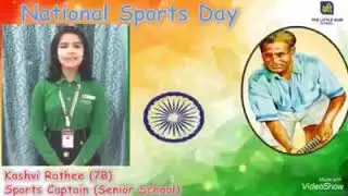 TLS National Sports Day 2020, The Little Shri School, Rohtak