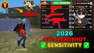 Free Fire Headshot Setting After Ob51 Update 2025⚡Best Sensitivity Settings ⚙️| Sensitivity Setting 