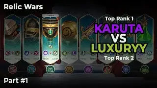 Top Kingdom RANK 1 VS Top Kingdom RANK 2 Relic Wars Part 1 | Ni No Kuni : Cross Worlds