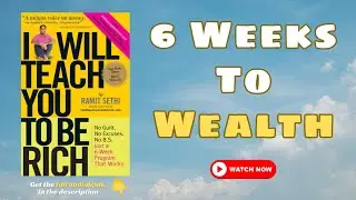 I Will Teach You To Be Rich Audiobook Summary: Key Lessons for Beginners