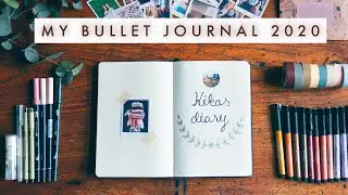 MY BULLET JOURNAL SETUP 2020 (minimal, simple & pretty 🌛)