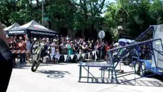 Rocker Boxx 2011 in Milwaukee Bike Rally, Contest and stunt show!