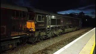 GB Railfreight 66746 (Pipe Major Iain Grant) 1Z80 at Invergordon & Tain (1st November 2025)