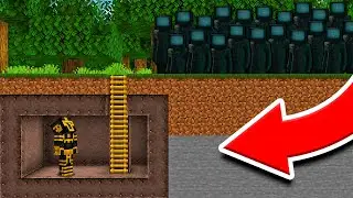 BASE SECRETA VS APOCALIPSIS DE TV MAN SKIBIDI TOILET EN MINECRAFT 😱