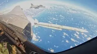 Brazilian Air Force fires Meteor BVR missile from Gripen 