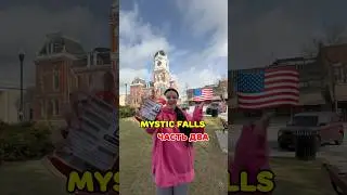 Мистик Фоллс, встретила Деймона Сальваторе # vampire diaries #мистикфолс#mysticfalls