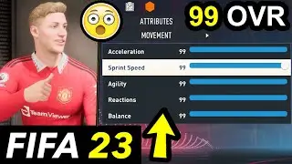 I CREATED A 99 OVERALL PLAYER IN FIFA 23 - This Is Insane! 😲