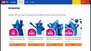 NEW LEGO VIP Program!  Is this a good thing?