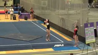 Savannah Duran 2016 KS Floor and Vault Level 9 Champion