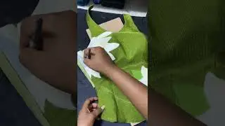 Painting on dress .kindly rate it, Please be kind with your rating 😊 #painting #dress #asooke #art
