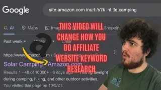 The ONLY Way to do Amazon Affiliate Niche Blog Website Keyword Research - FREE SEO TECHNIQUE 🤯