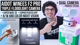 AiDot Winees F2 Pro Review: Triple Floodlight, Super Wide 2K Dual-Lens Camera - Witness The Unseen!