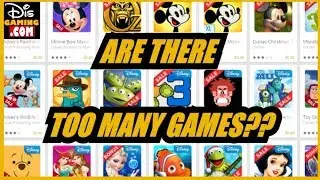 Are There Too Many Disney Mobile Games?